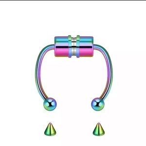 New!! Nose Ring/Stud Magnetic Stainless Steel